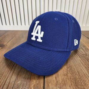 New Era 9forty LA Los Angeles Dodgers Baseball Cap Blue White Strapback MLB Hat